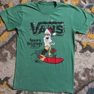 Vans | Shirts | Christmas Vans Tshirt 